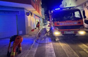 Un vecino de Alberic pierde la vida en un incendio de madrugada
