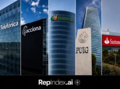 Telefónica lidera junto a Acciona, Iberdrola, Puig y Santander la reputación algorítmica del IBEX 35
