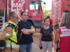 Juanfran Pérez Llorca supervisa las labores de extinción del incendio en Tírig desde el Puesto de Mando Avanzado