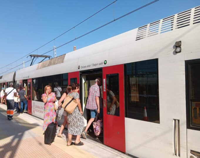 Metrovalencia restablece su horario habitual a partir del 1 de septiembre