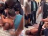 VÍDEO | Varios vecinos de Algemesí retienen a un hombre armado con un cuchillo tras un atraco