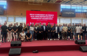 La Generalitat Valenciana reconoce a los campeones de pilota en los Jocs Esportius