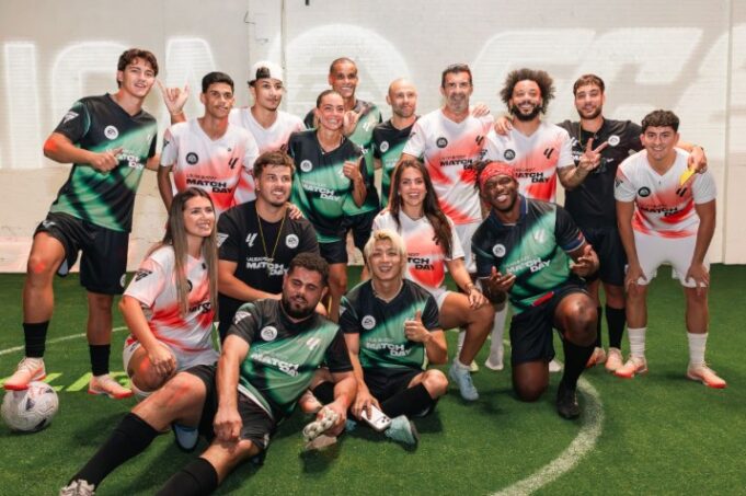 Cuatro leyendas del fútbol protagonizan en Nueva York el gran estreno de EA Sports FC 27
