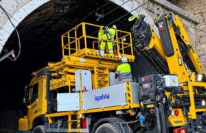 Ispalvia acometerá la renovación de la catenaria en 13 túneles del entorno de Despeñaperros