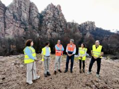 La Generalitat inicia la recuperación de carreteras dañadas por el incendio en la Vall d’Uixó con una inversión de 4,2 millones de euros