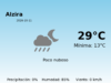 El tiempo en Alzira hoy, 11 de Octubre de 2026