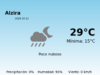 Predicción meteorológica: Alzira, 12 de Octubre de 2026